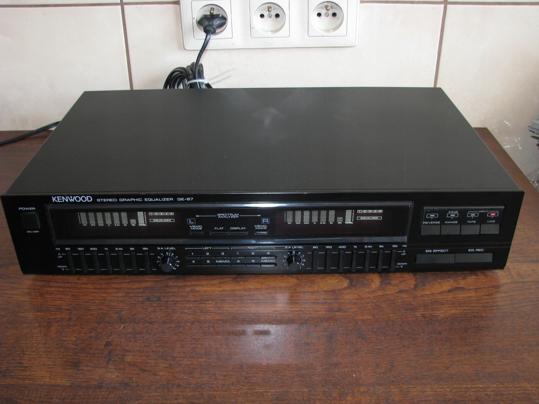 KENWOOD GE87 SPECTRUM ANALYZER SUPER STAN 7733636743 oficjalne