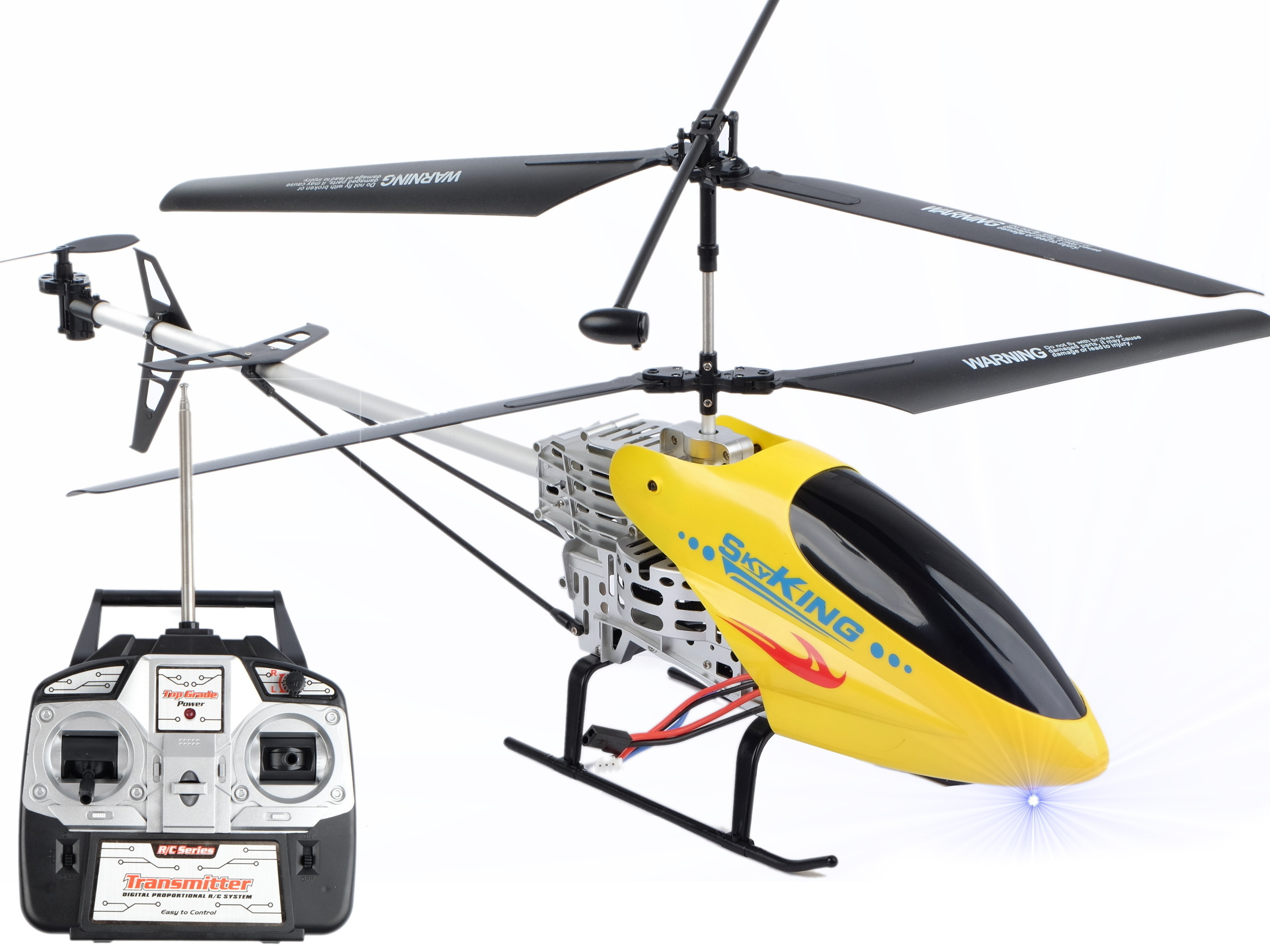 Mega Helikopter 80cm Zdalnie Sterowany Rc Gyro 7021281389