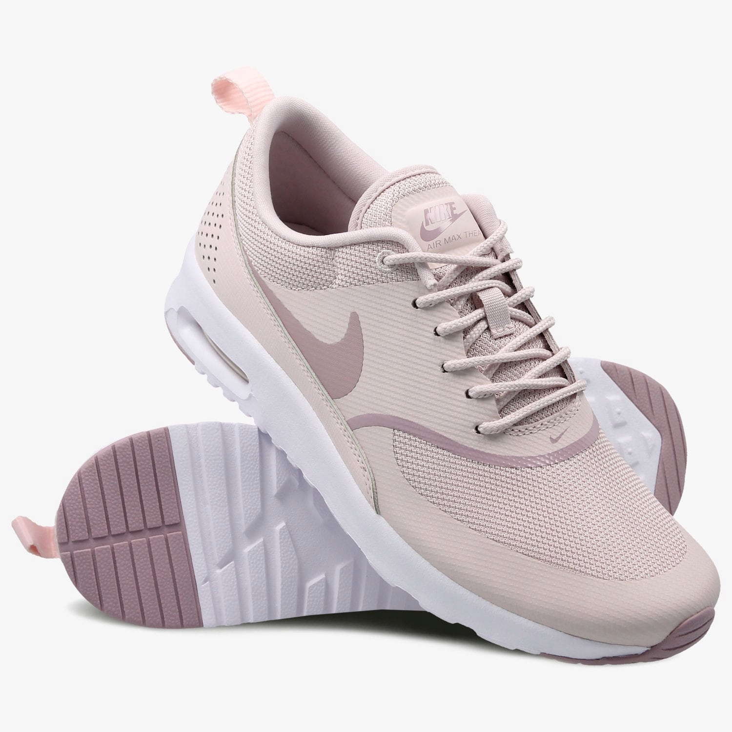 Nike Damskie NIKE W NIKE AIR MAX THEA ROZOWY Materiał Nike Damskie NIKE W NIKE AIR MAX THEA ROZOWY Materiał
