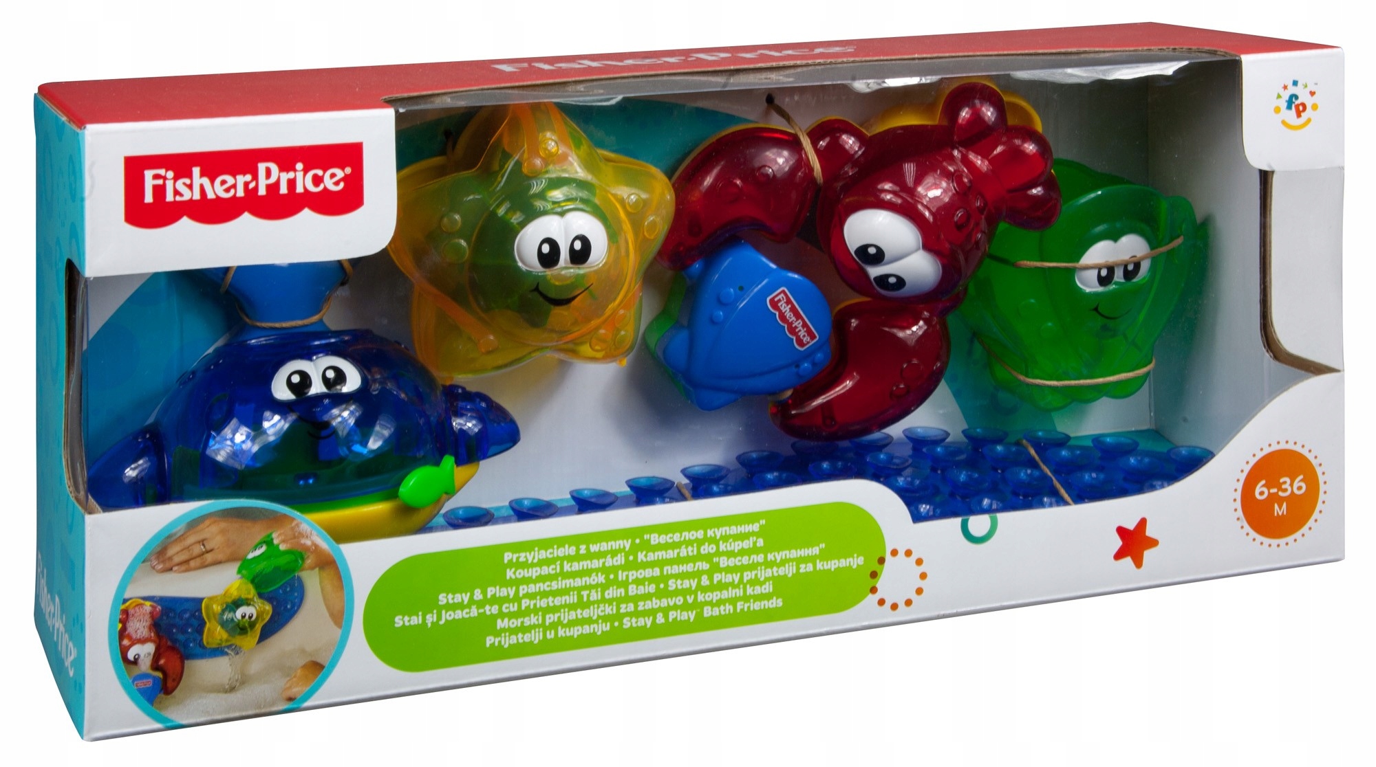 Przyjaciele Z Wanny Fisher Price Zabawka Do Wanny 7663343902