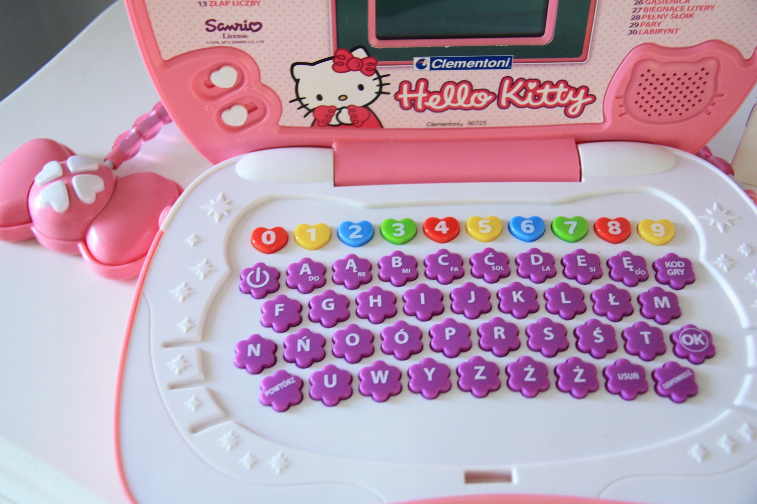  laptop  Hello  Kitty  Clementoni od 4 lat 7668562434 