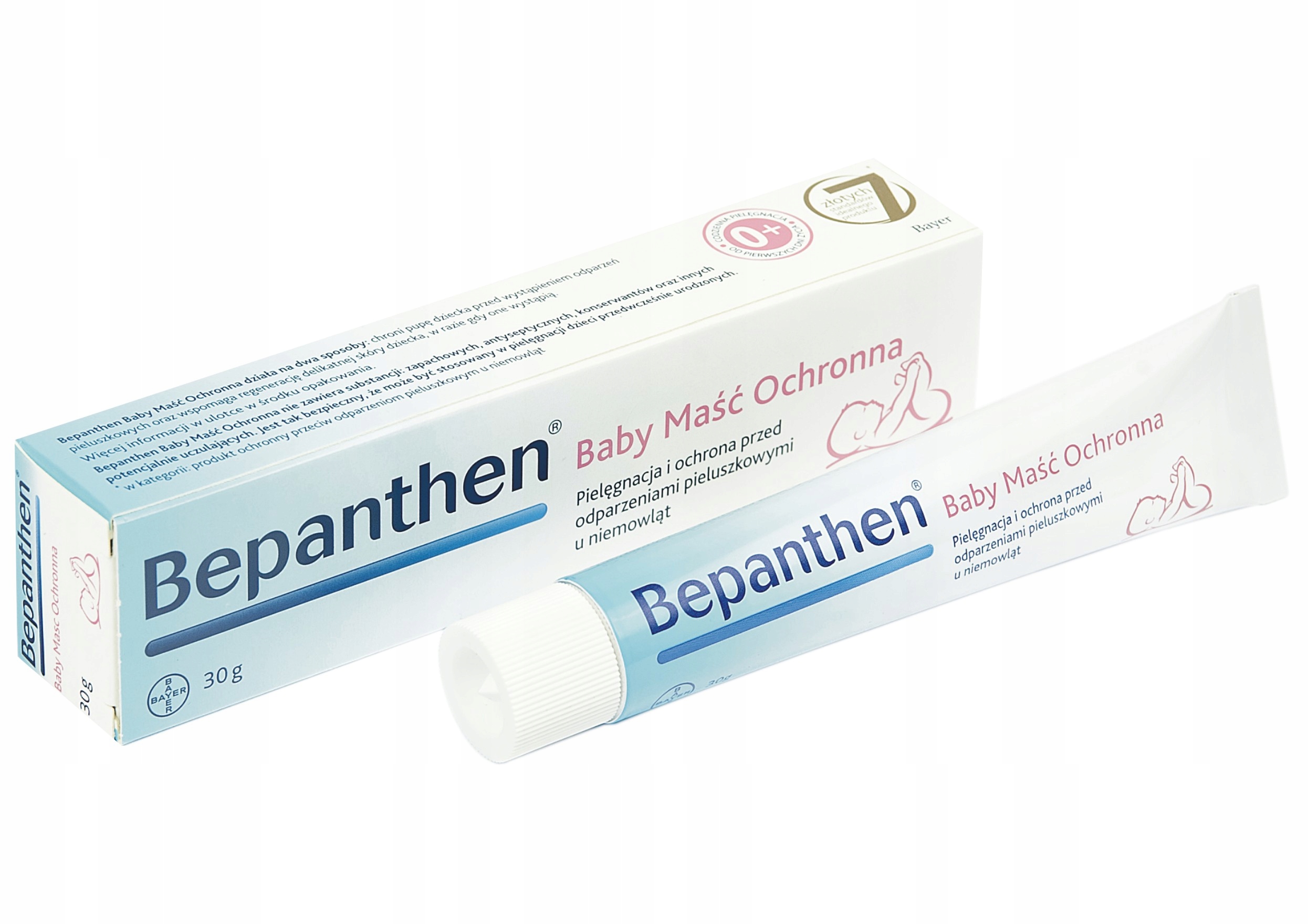 BEPANTHEN BABY MAŚĆ ODPARZENIA 30 g APTEKA BAYER - 7328305157 ...
