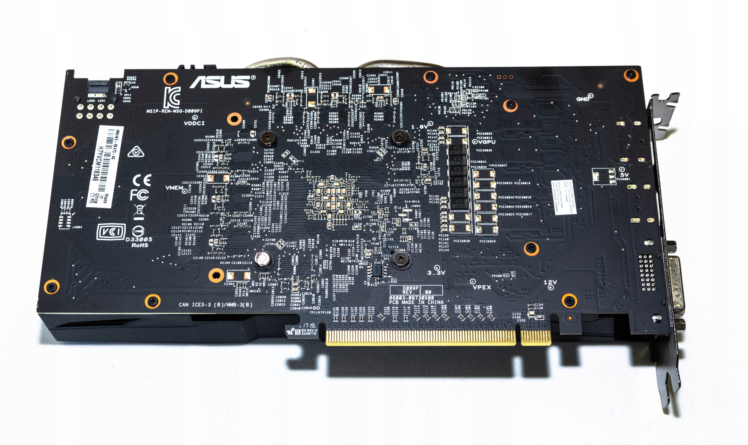 AMD Radeon RX470 Asus Mining 4GB 256bit DVI WAWA - 7612748467 ...