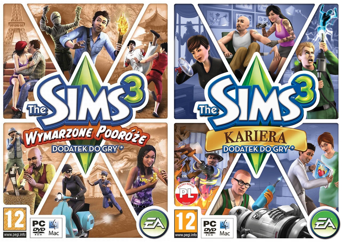 Dodatki I Akcesoria The Sims 3 THE SIMS 3 + WSZYSTKIE DODATKI + GRATIS - 7531831244 - oficjalne