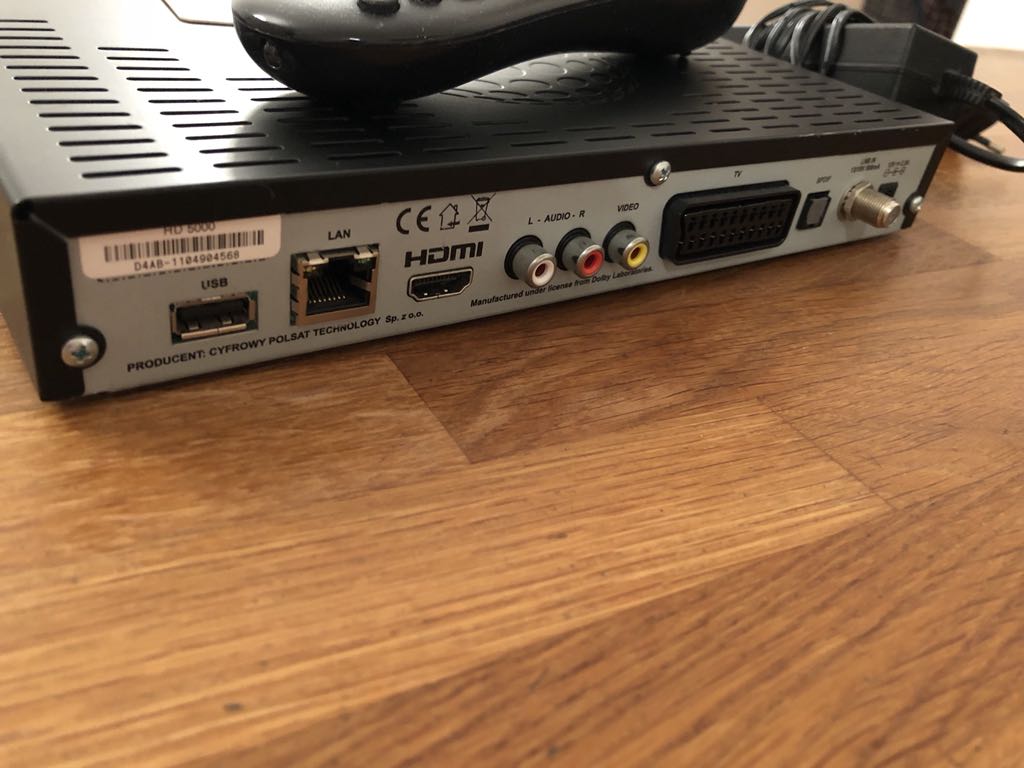 Jak Podłączyć Dekoder Cyfrowego Polsatu Do Telewizora Kablem Hdmi Dekoder Cyfrowy Polsat HD 5000 - 7139801856 - oficjalne archiwum allegro