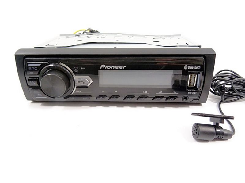 PIONEER MVH-29BT + MIKROFON - 7191560789 - oficjalne archiwum allegro