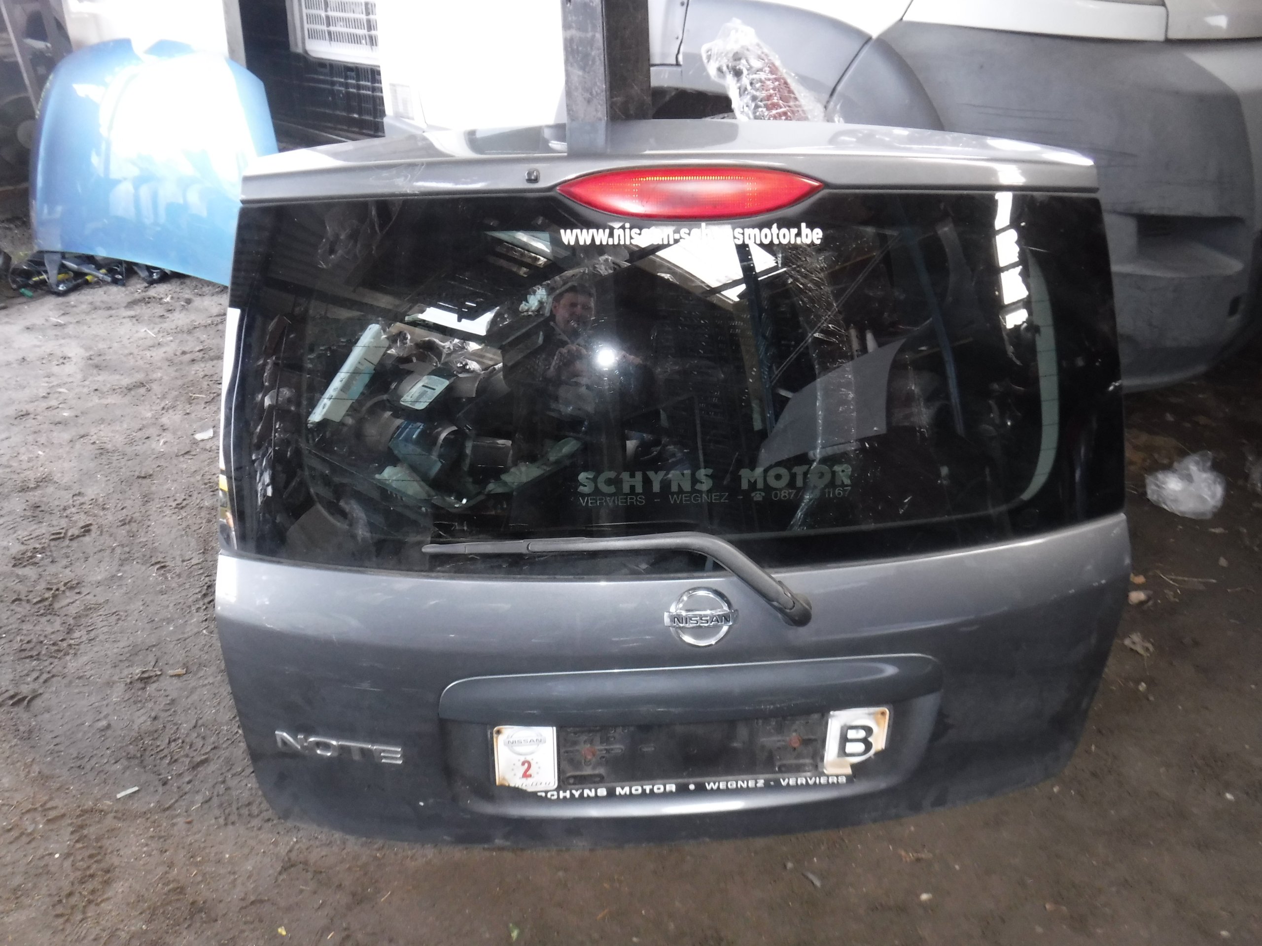 Полка багажника nissan note e11