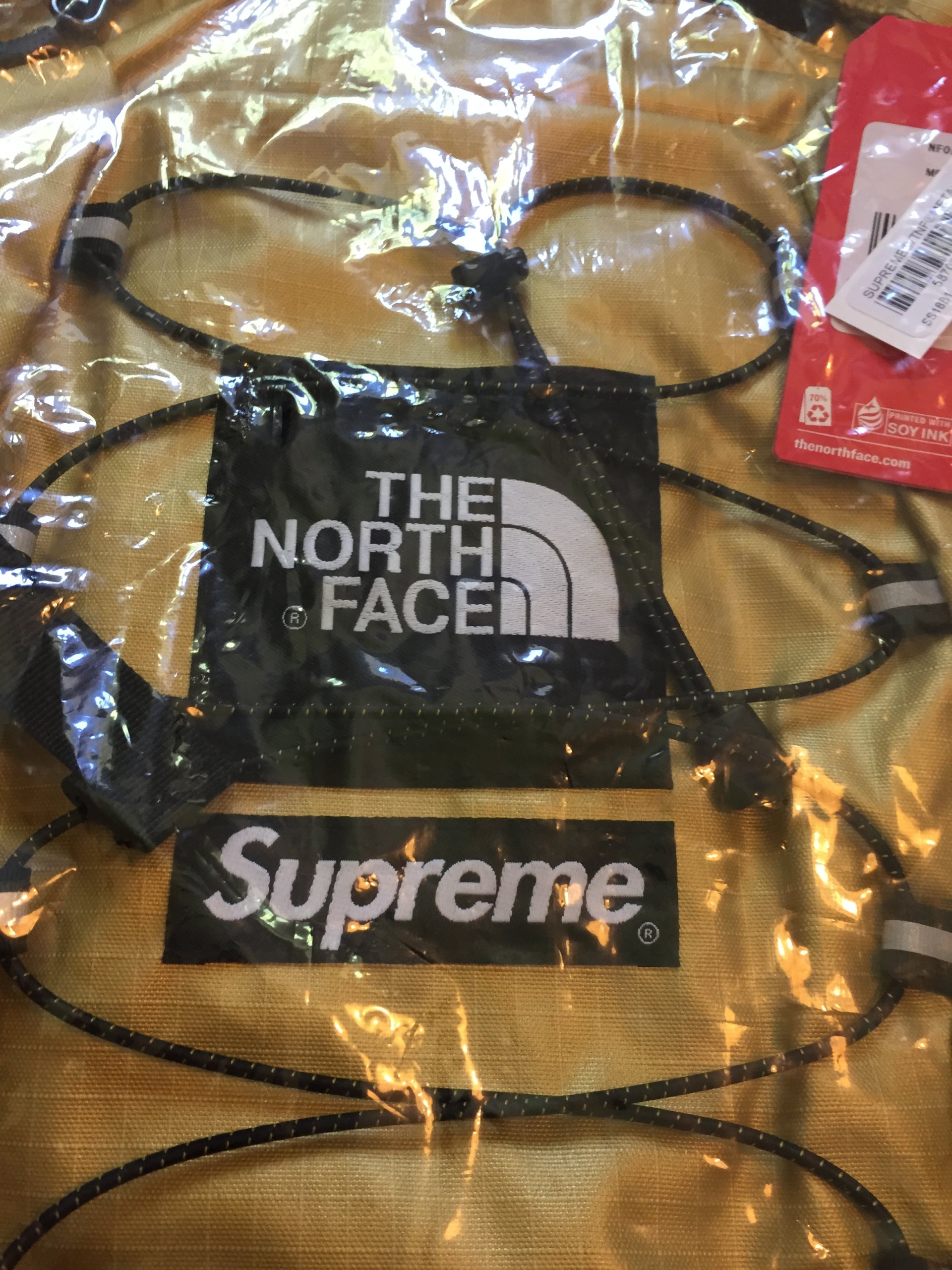 SUPREME & THE NORTH FACE plecak oryginalny! - 7330945434 - oficjalne