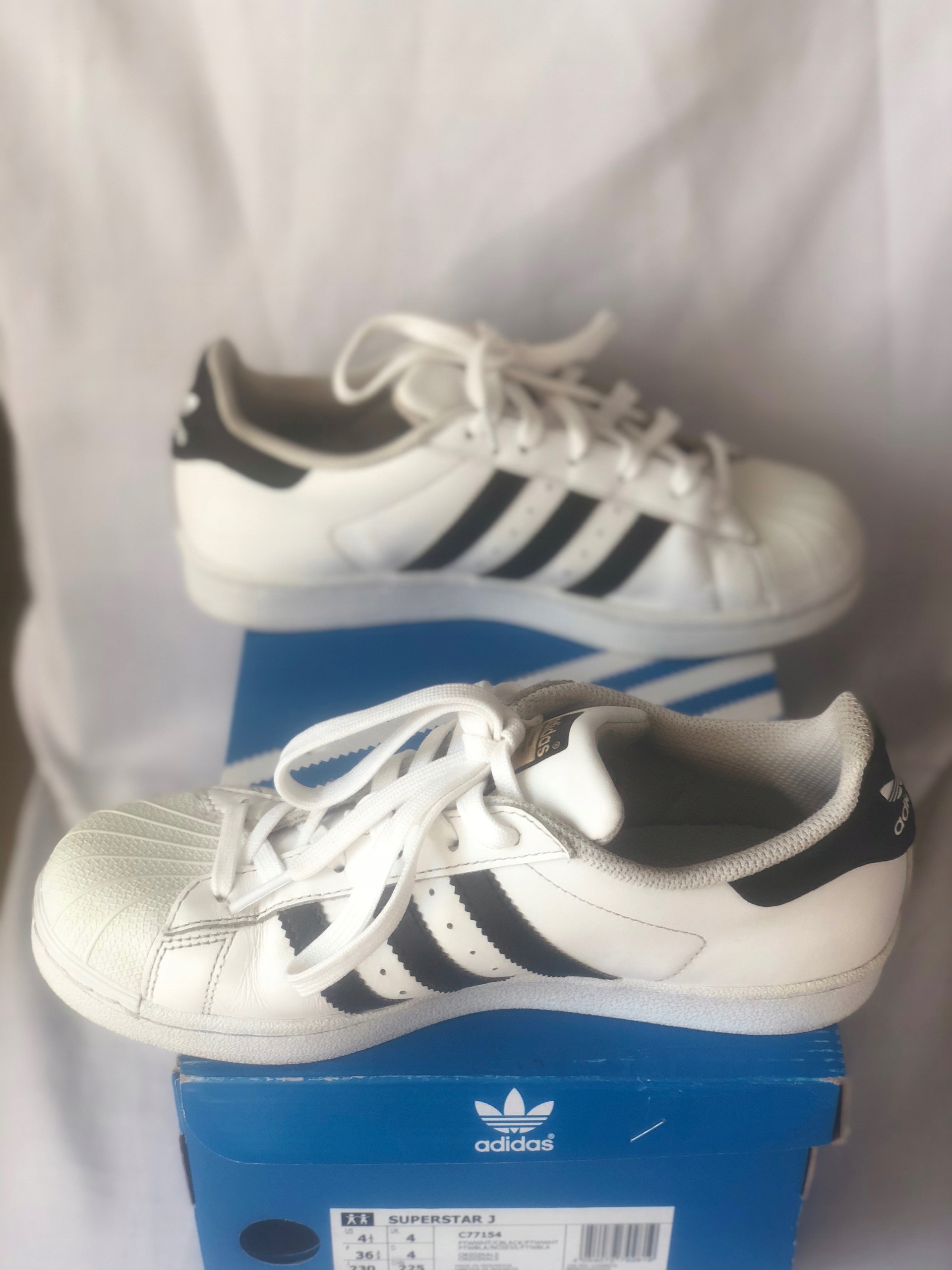 Buty adidas Superstar J r. 36 2/3 UŻYWANE 7671908700 oficjalne archiwum allegro