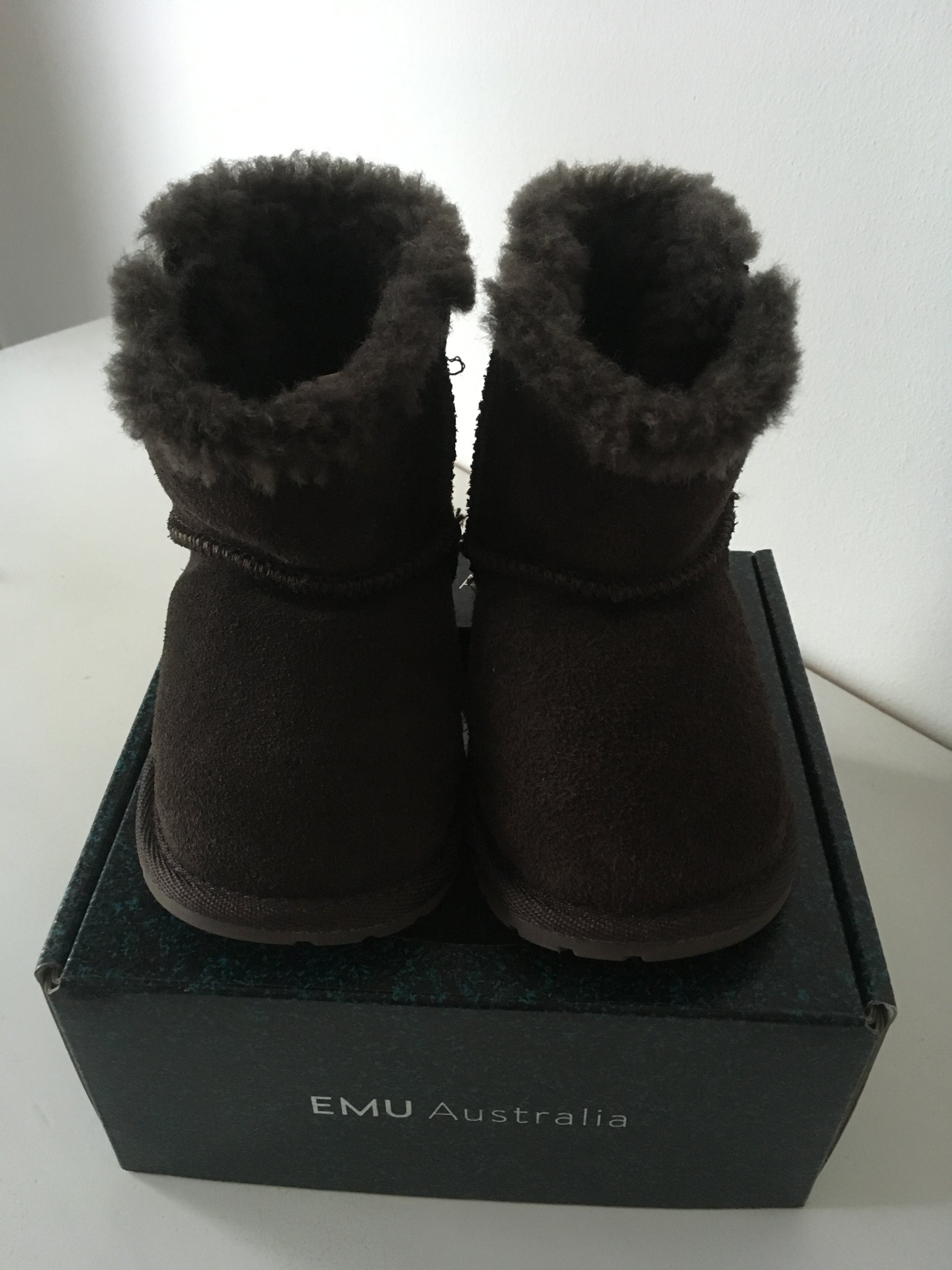 Emu Australia Buty 18 24 Mies Brązowe Bambosze 7266936276 Emu Australia Buty 18 24 Mies Brązowe Bambosze 7266936276