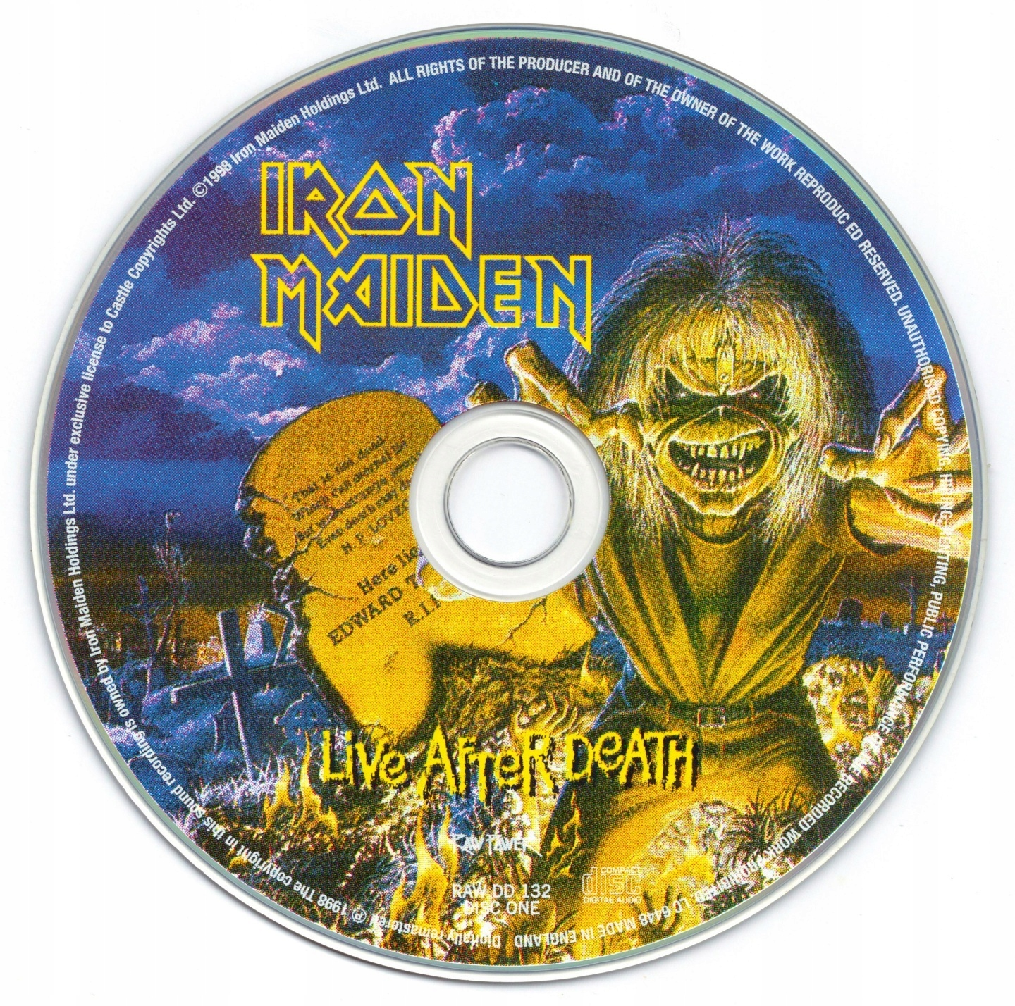 IRON MAIDEN Live After Death 2xCD Enhanced`98 7558402154 oficjalne archiwum allegro