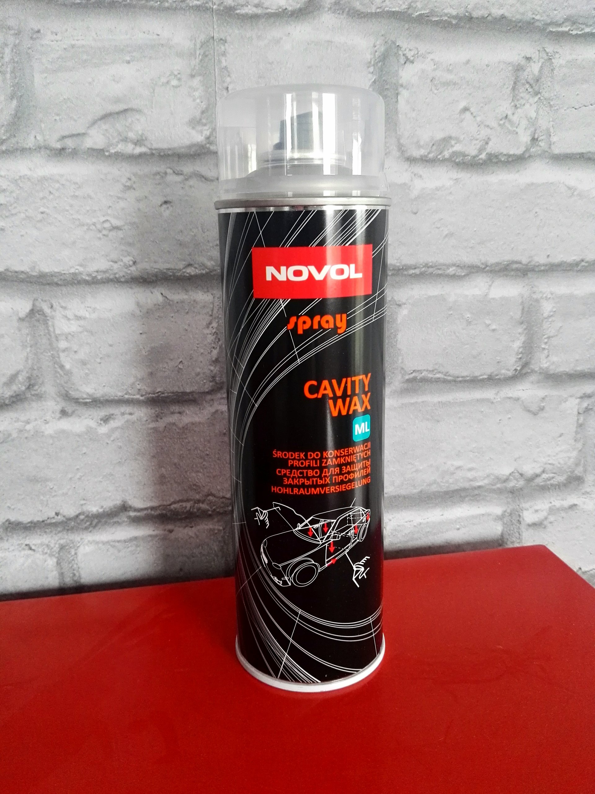 NOVOL Cavity Wax Konserwacja Profili Spray 500ml - 7022951342 ...