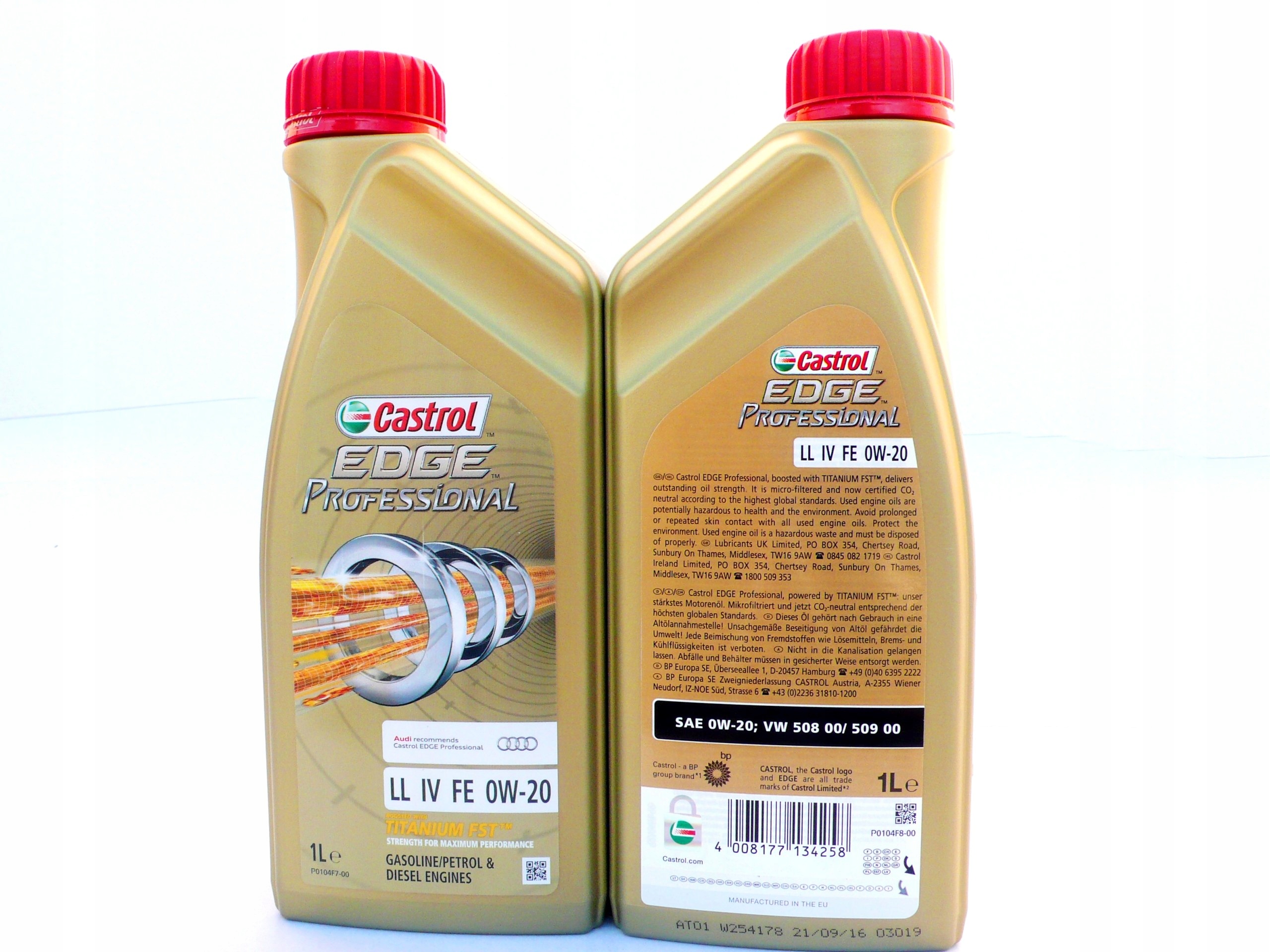 Olej CASTROL EDGE PROFESSIONAL 0W20 Audi volvo