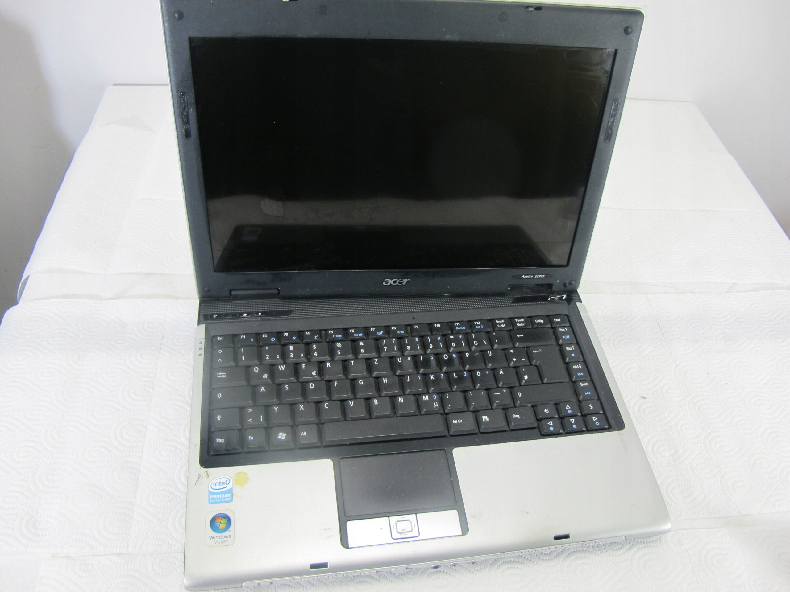 LAPTOP ACER ASPIRE 5570Z DC W994 - 7310080257 - oficjalne archiwum allegro