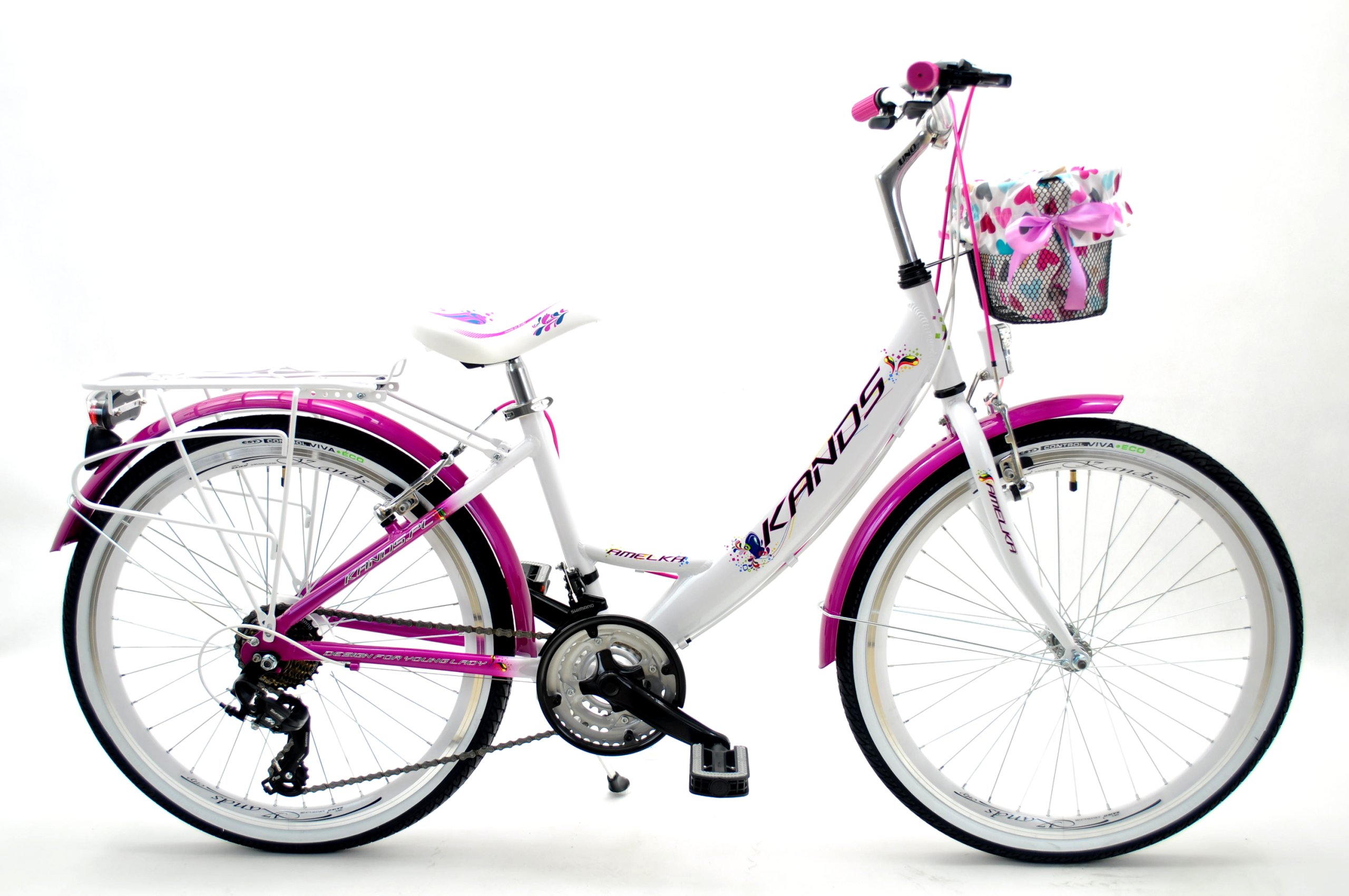 ROWER 24 KANDS AMELKA ALU DZIEWCZYNKI NOWY 2018 7139004676