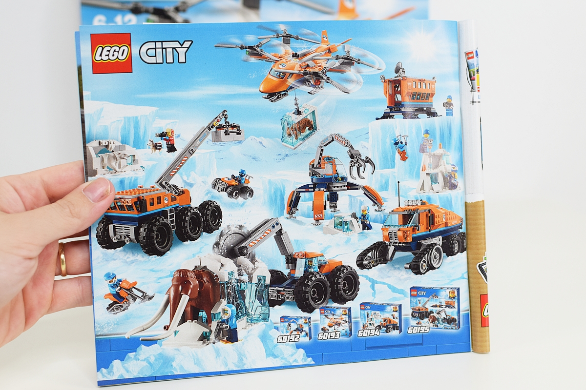 Celá séria Lego City súvisiacich s Arktídou