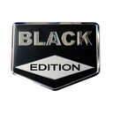 Наклейка nalepka алюминиевые, алюминиевое  black edition 6,2x8cm1, цена в Украине