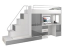 фото mini №1, Bunk bed raj 5 with a table with a table two mattresses + free of charge seat