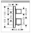 фото mini №7, Hansgrohe set for plaster with a thermostat to baths