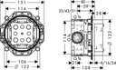фото mini №7, Hansgrohe bathtub set for plaster з cascade