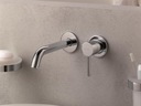 фото mini №6, Washbasin faucet wall-mounted hidden kludi bozz 2 holes