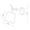 фото mini №13, Wall lamp zyta wall xs az2491 azzardo