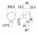 фото mini №12, Hansgrohe bathtub set for plaster з cascade
