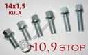 Винти, болты, винты до колеса дисков 14x1,5x28 шар audi a3 seat skoda mercedes vw golf passat4, купить из Польши