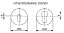 фото mini №2, Fasteners for doors si apre 5, 3 centimeters silvery