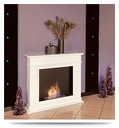 фото mini №6, Biofireplace november white portal english+ glass+ biofuel flavored