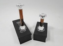 фото mini №3, Candlestick glass elegant 1 stylish 14cm (8967)