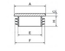 фото mini №3, Cap fences tulplast 6 x 0, 5 centimeters pvc