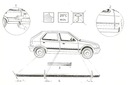 Daewoo lanos - лаковое листви сторона с форма4, купить из Польши