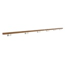 фото mini №2, Handrail wall-mounted wooden 40x40 560cm oak color