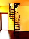 фото mini №2, Stairs curved spiral balustrady forged blacksmith