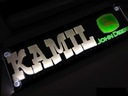 Рамка освещенный imienne led kolorowe 50x16cm3, купить с разборки