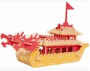 фото mini №4, Puzzle wooden 3-door ship-chinese ship