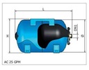 фото mini №2, Tank aperture 150l vertical/ level+ pressure gauge