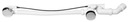фото mini №9, Trough modern 150x70+ hull+ siphon+ legs+ screen 2 wing black