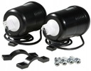 Фара motocyklowa рабочая противотуманка quad u2 led черная+переключатель 2szt5, с разборки недорого