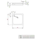 фото mini №9, Radaway children's pool square rodos c compact 80x80