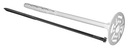фото mini №1, Clips to polystyrene woolen stabilizer racks 180mm 18cm 100 pcs metal long bumper booster bracket