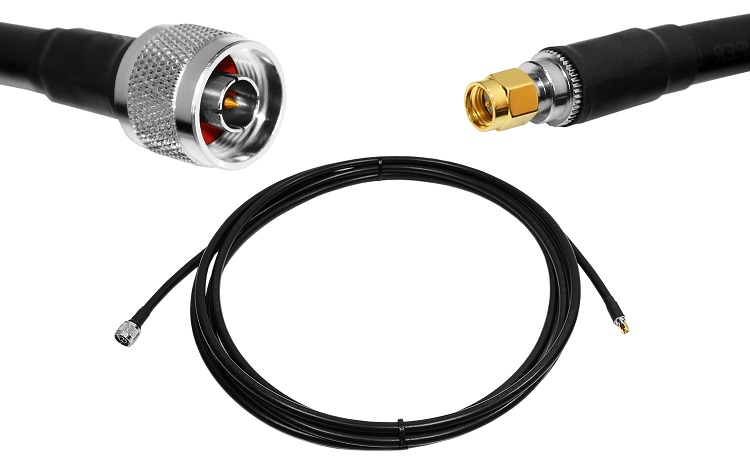 2 m Kabel H-1000 CNT400 Konektor Pro Gsm Nm Sma