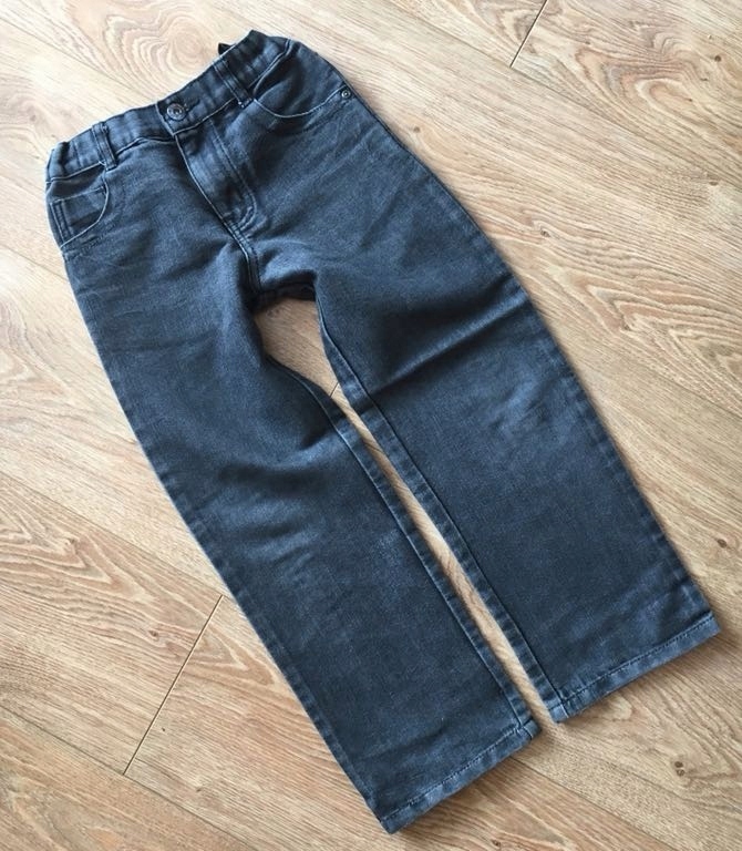 CHEROKEE SPODNIE 128 cm 7-8 lat jeans szare