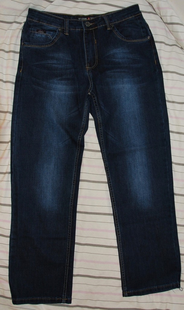 Nowe spodnie jeansowe St.Leonf 34/30