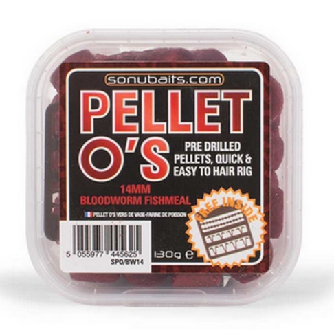 Sonubaits Pellet O's Bloodworm 14mm+GRATIS