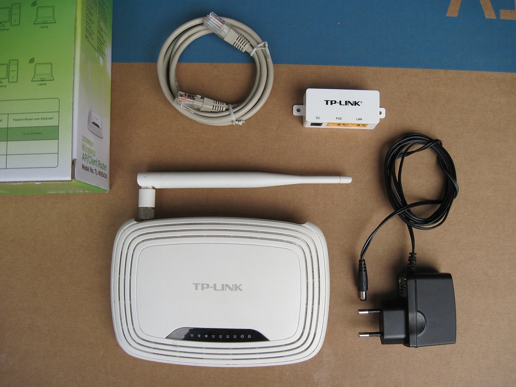 Router TP-Link TL-WR743ND V2 AP Client WISP 150Mbp