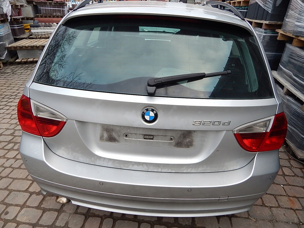 Klapa tył tylna BMW E91 titansilber