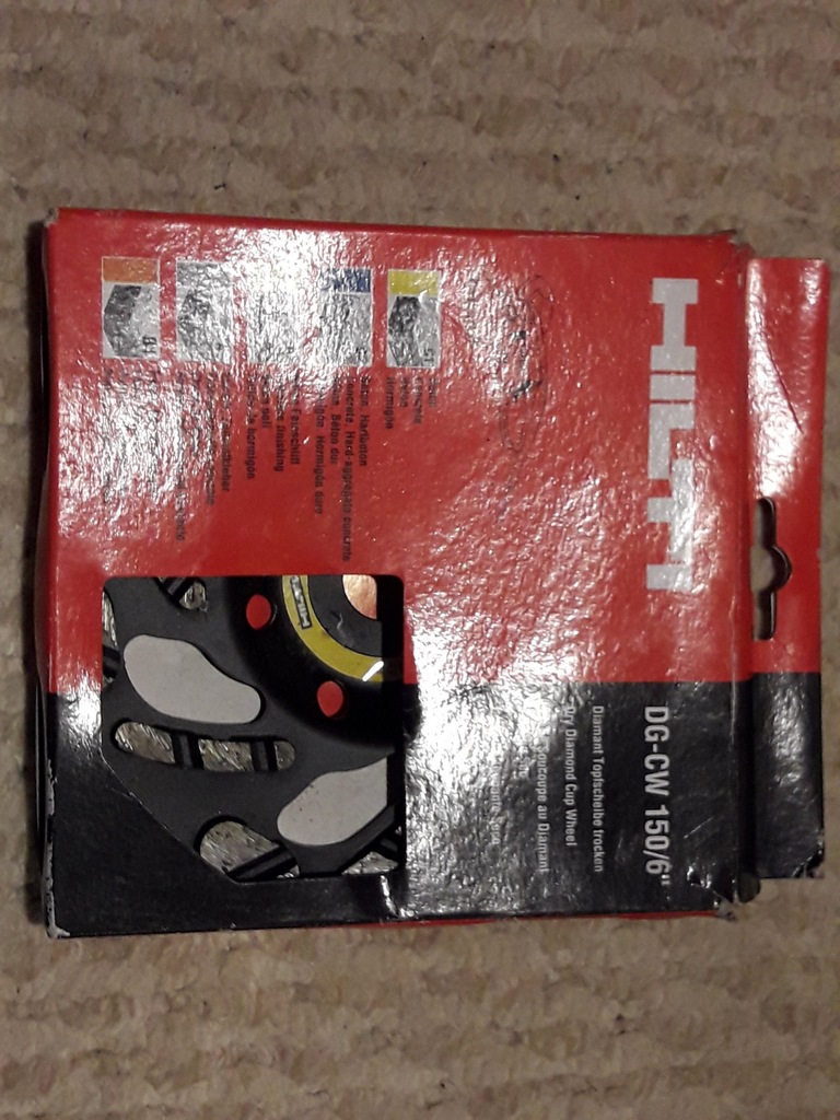 HILTI Tarcza DG-CW 150/6" do betonu NOWA 