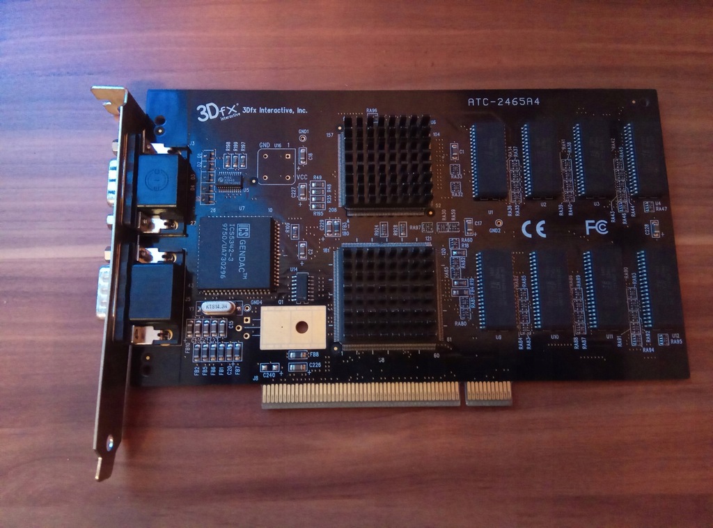 3dfx Voodoo 1 4mb ATC